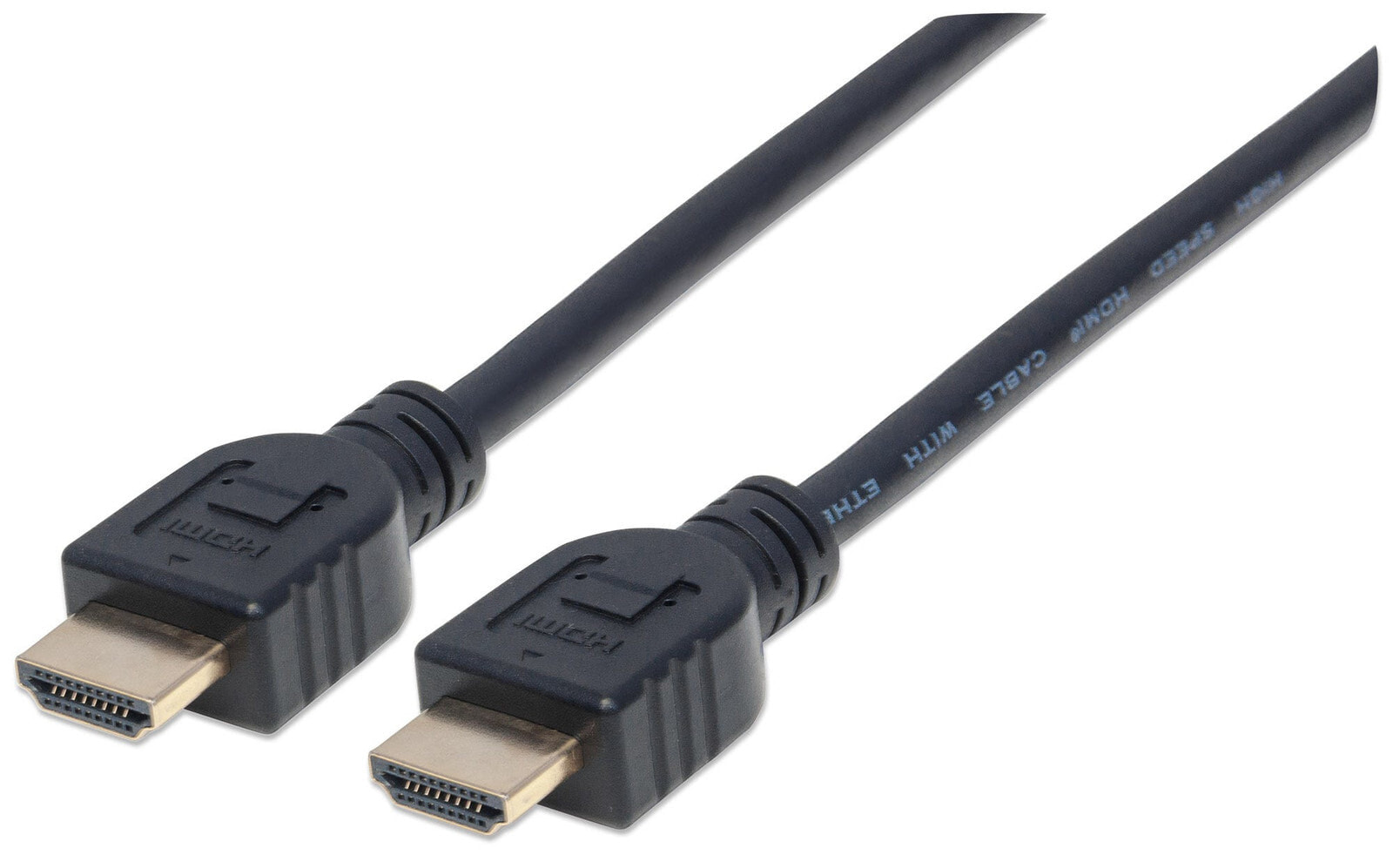 Manhattan 353946 HDMI кабель 3 m HDMI Тип A (Стандарт) Черный