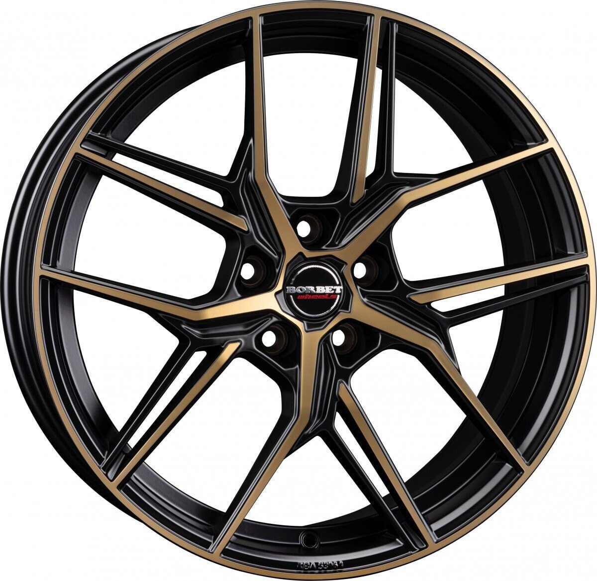 Колесный диск литой Borbet QX black bronze matt 8x19 ET40 - LK5/112 ML66.5