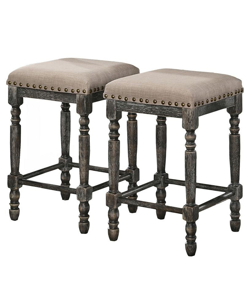 Best Master Furniture eva Counter Height Stools, Set of 2