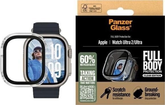 PanzerGlass PanzerGlass Snappie Full Body Apple Watch Ultra 2 przezroczysty/transparent 3721