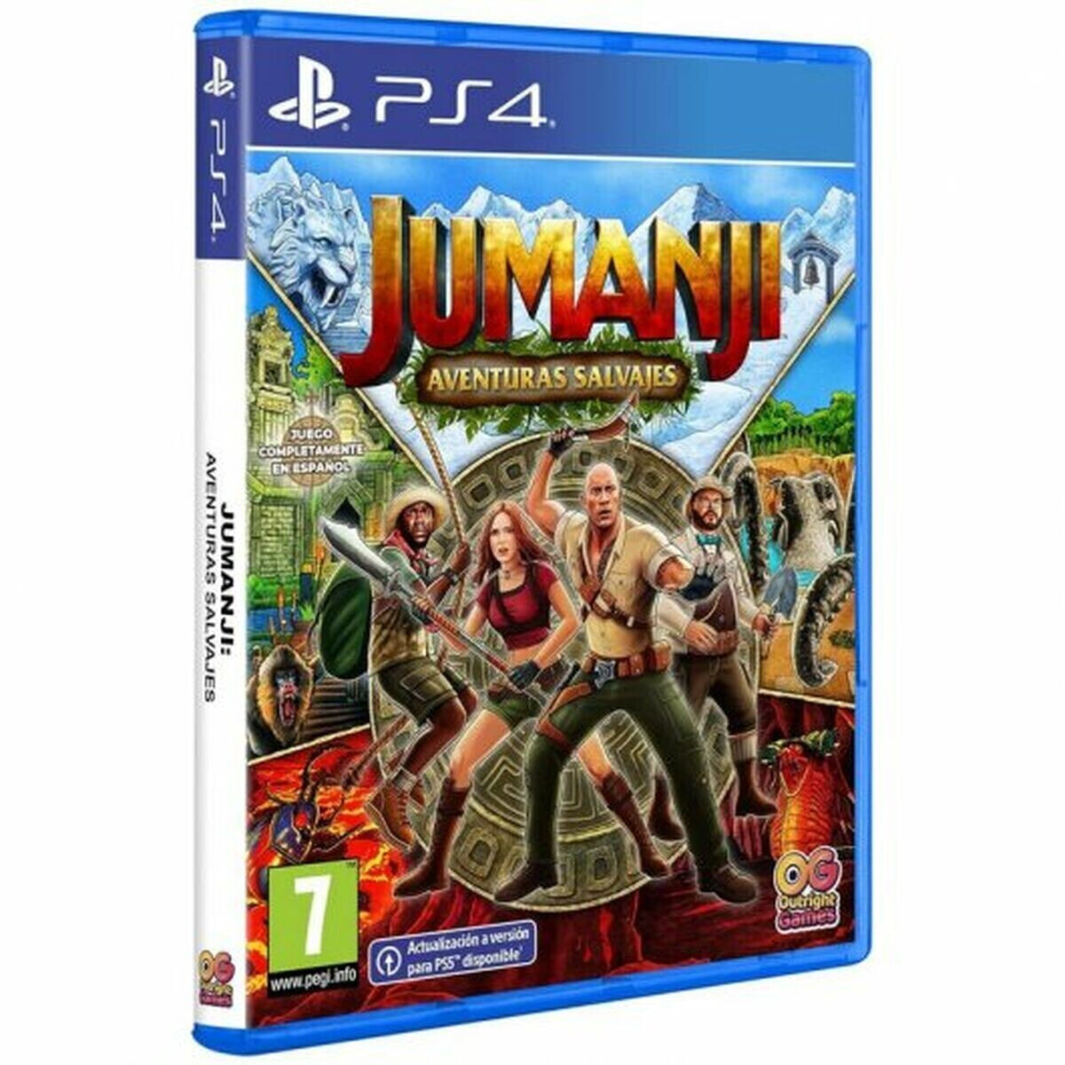 Видеоигры PlayStation 4 Outright Games Jumanji: Aventuras Salvajes