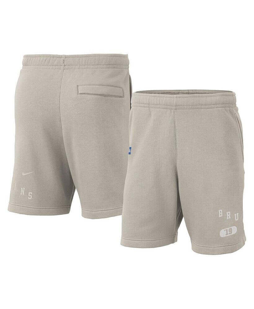 Nike men's Cream UCLA Bruins Fleece Shorts