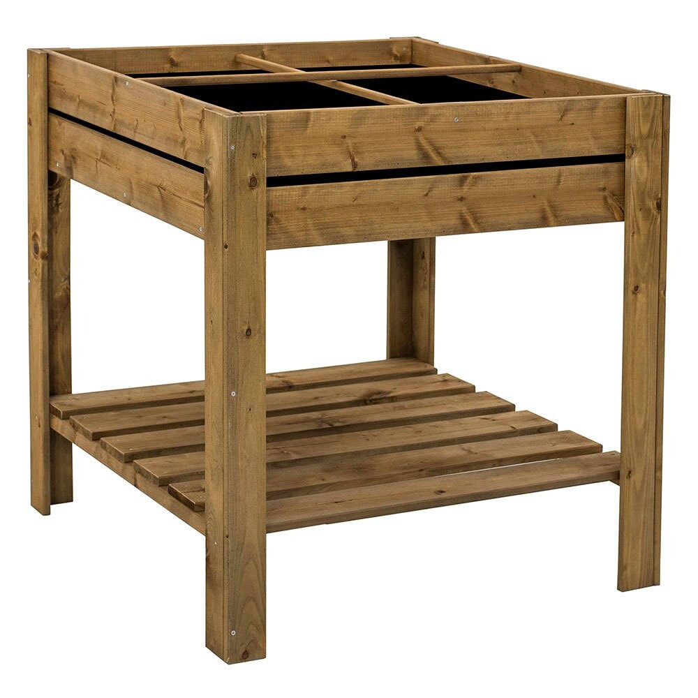 GARDIUN Treated Wood Urban Garden 98L