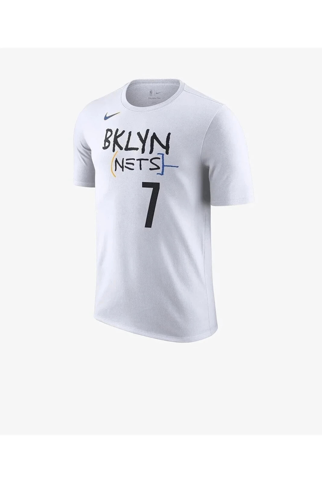 KD Kevin Durant Brooklyn Nets Beyaz Basketbol Tişört