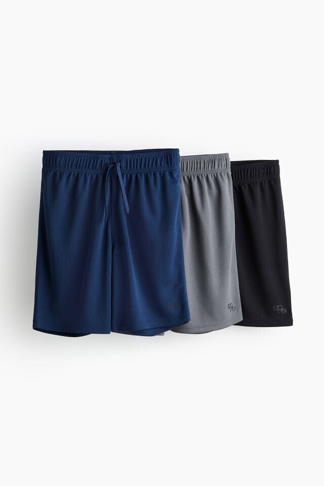 3-pack DryMove™ mesh sports shorts