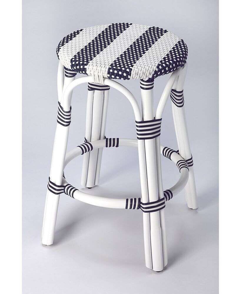 Butler Specialty tobias and Rattan Counter Stool