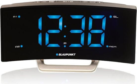 Radio alarm clock Blaupunkt CR7BK Silver