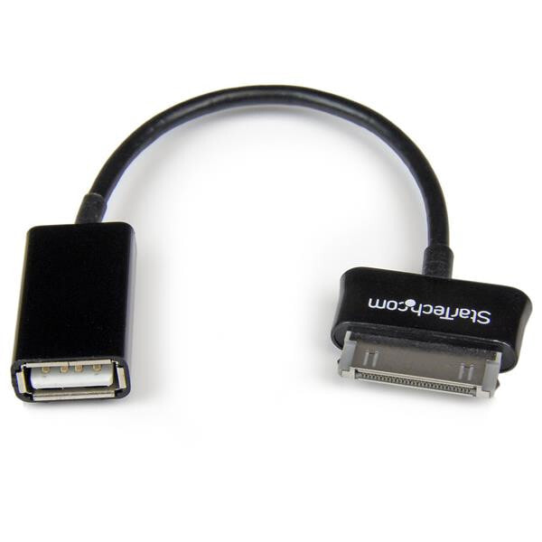 StarTech.com SDCOTG кабельный разъем/переходник Samsung 30p USB A Черный