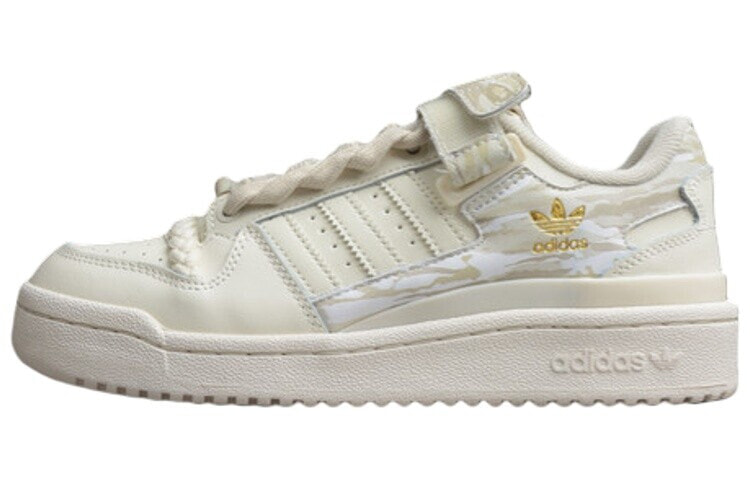 adidas originals FORUM low 舒适 耐磨防滑 低帮 板鞋 女款 米棕色 / Кроссовки Adidas originals FORUM low GY6983