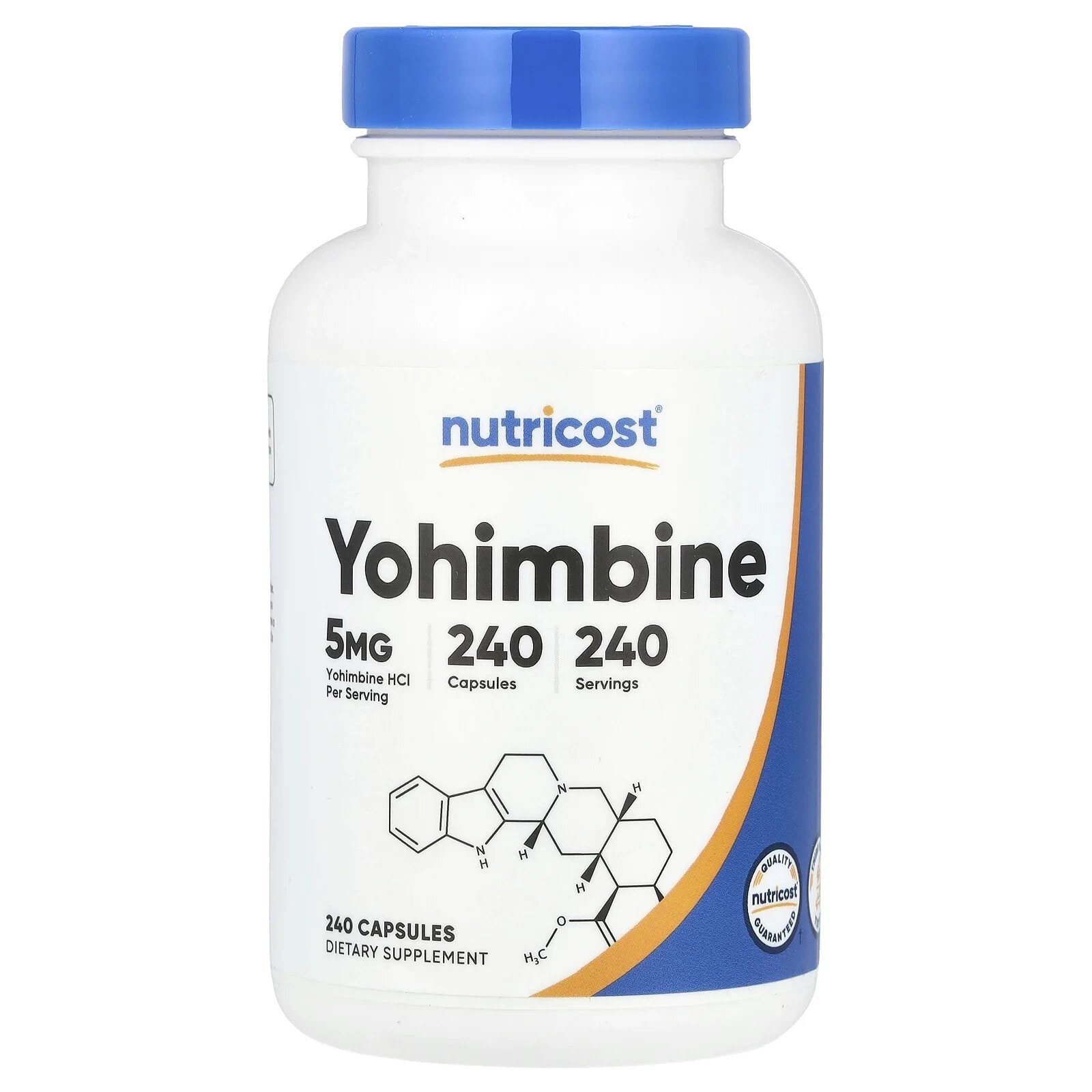 Yohimbine, 5 mg, 120 Capsules