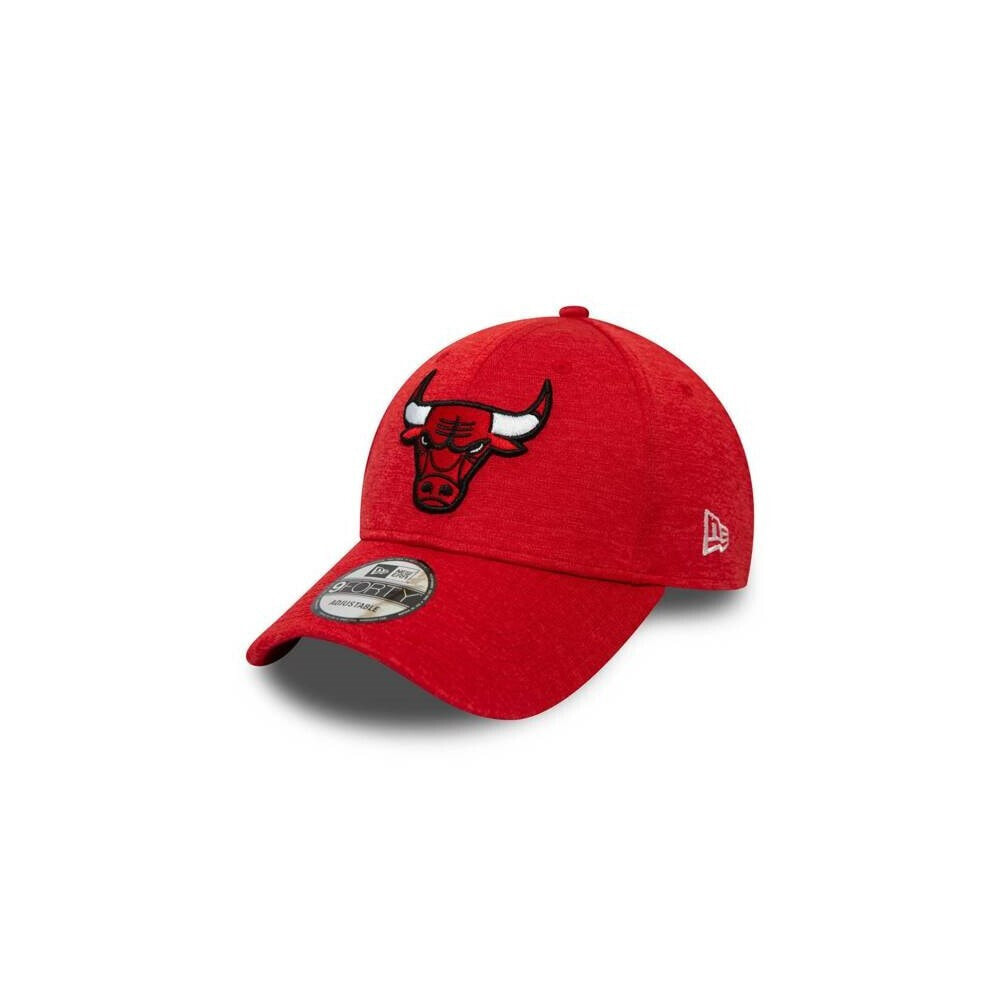 Мужская бейсболка красная с логотипом New Era Chicago Bulls Shadow Tech Red 9FORTY Cap