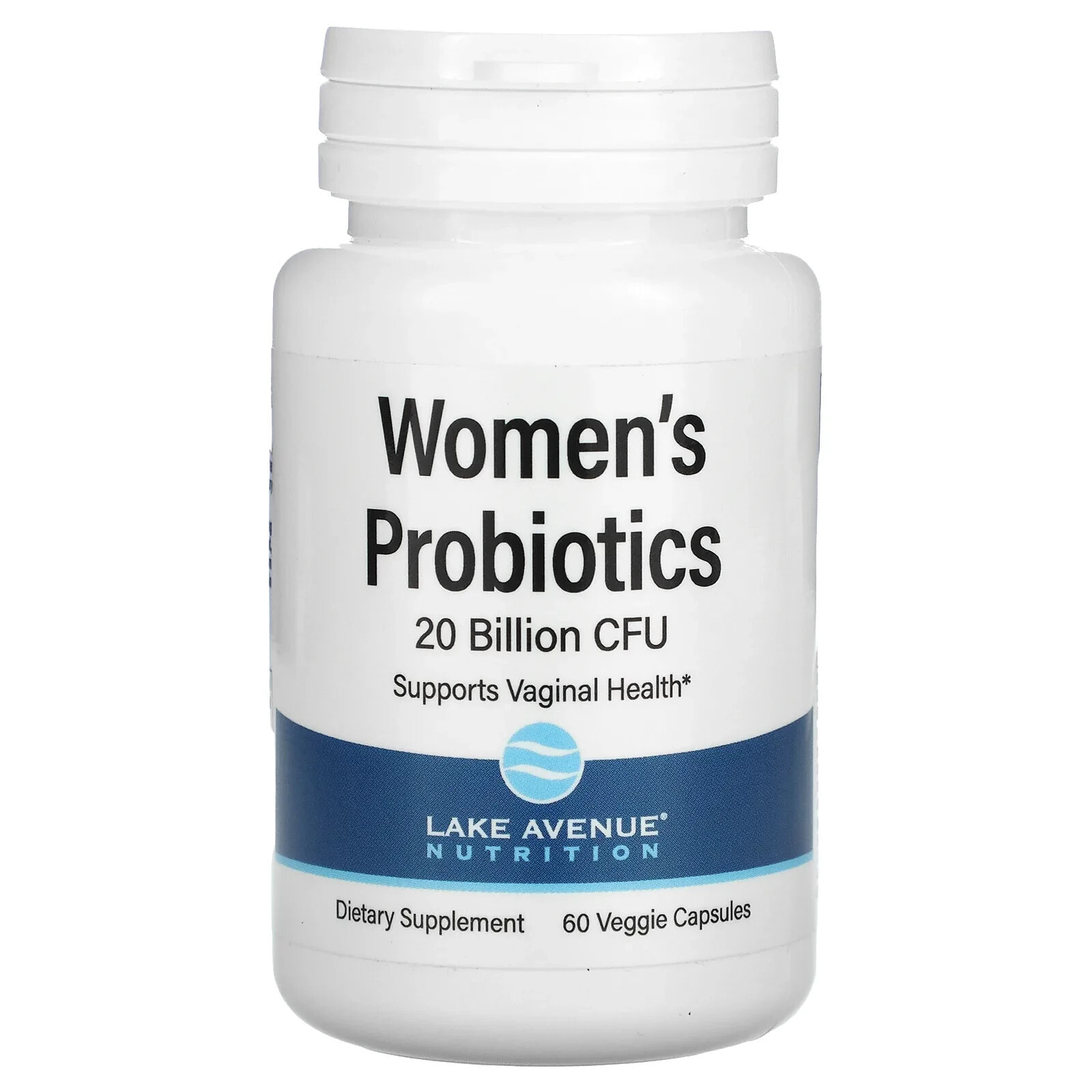 Women's Probiotics, 20 Billion, 60 Veggie Capsules