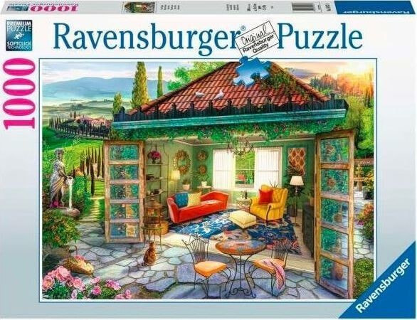 Ravensburger Puzzle 2D 1000 elementów Oaza toskańska