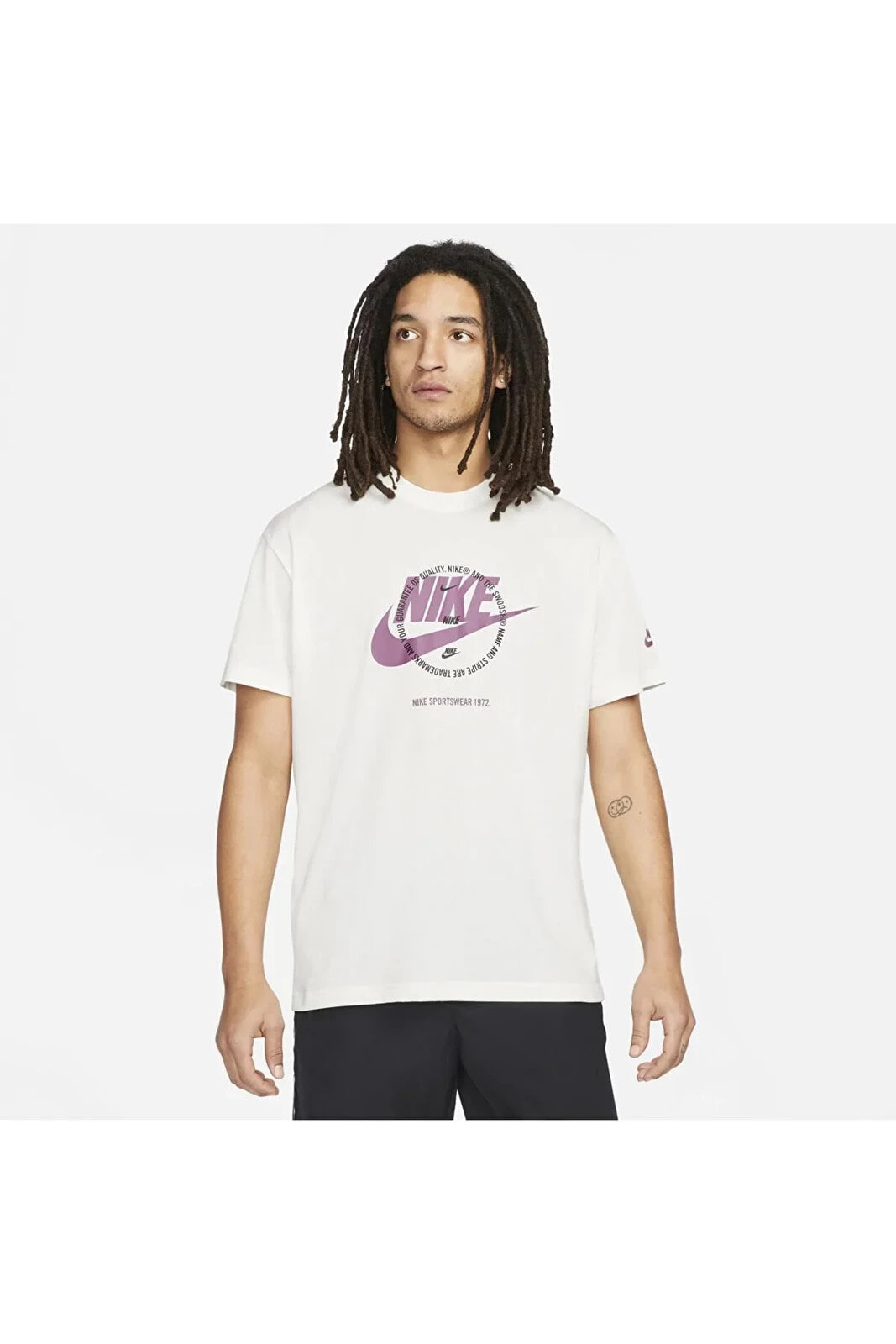 SportswearDri-Fit Utility Erkek Beyaz T-Shirt