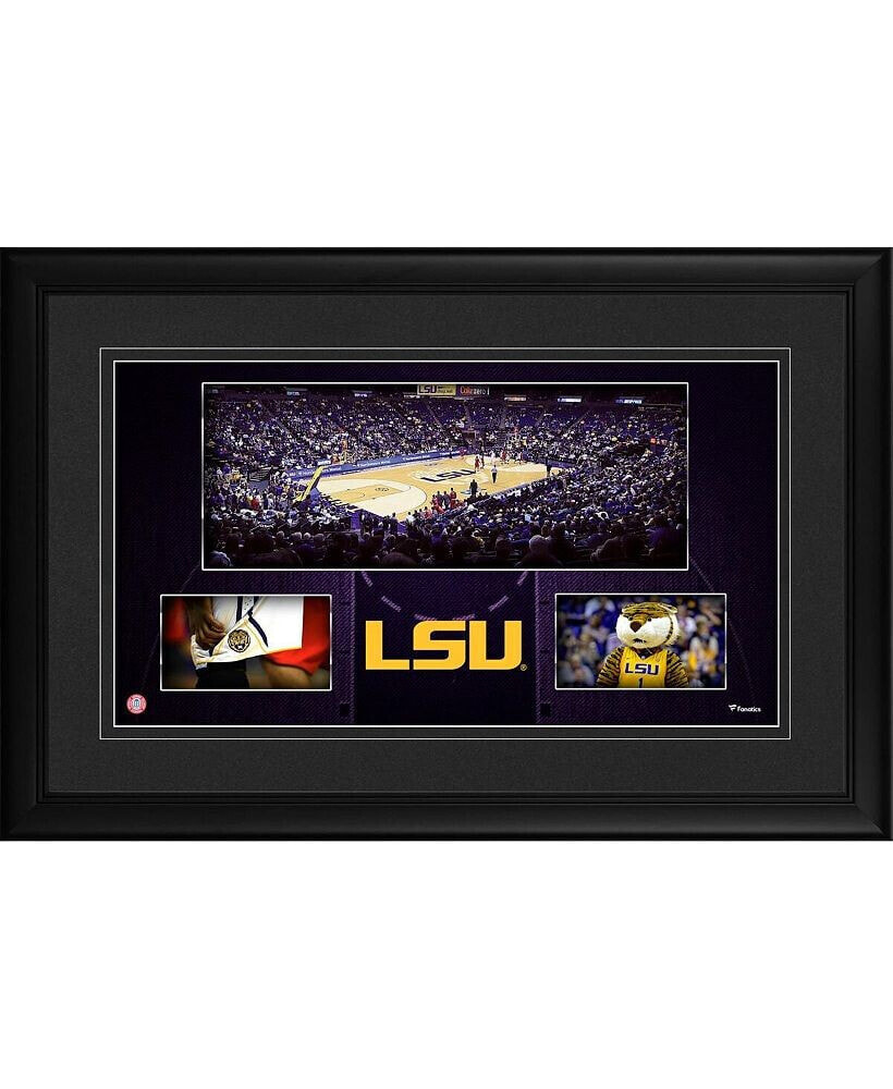 Fanatics Authentic louisiana State Tigers Framed 10'' x 18'' Pete Maravich Assembly Center Panoramic Collage