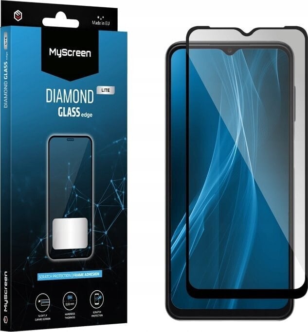 MyScreen Protector Cubot Note 21/Note 50 - Szkło hartowane na lekko zaokrąglone ekrany DIAMOND GLASS LITE edge FULL GLUE