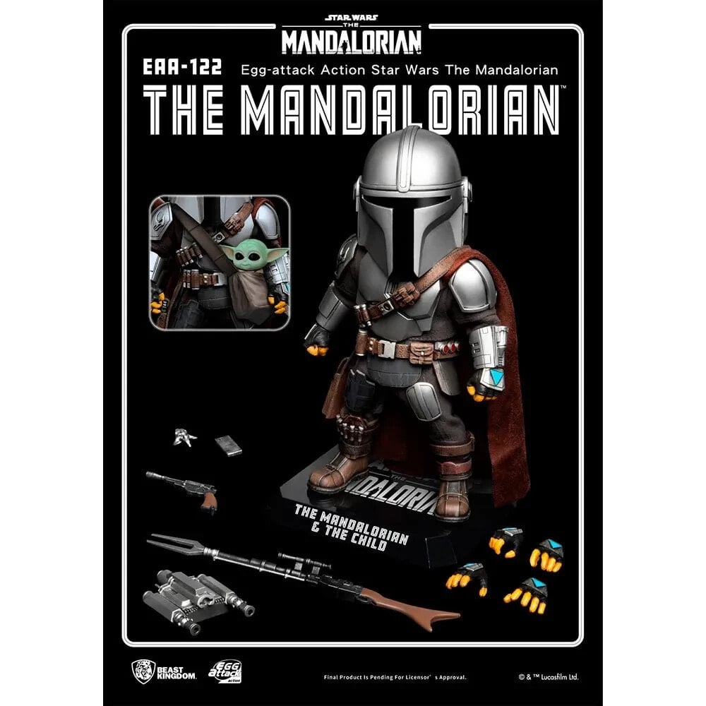 STAR WARS The Mandalorian Egg Attack Figure