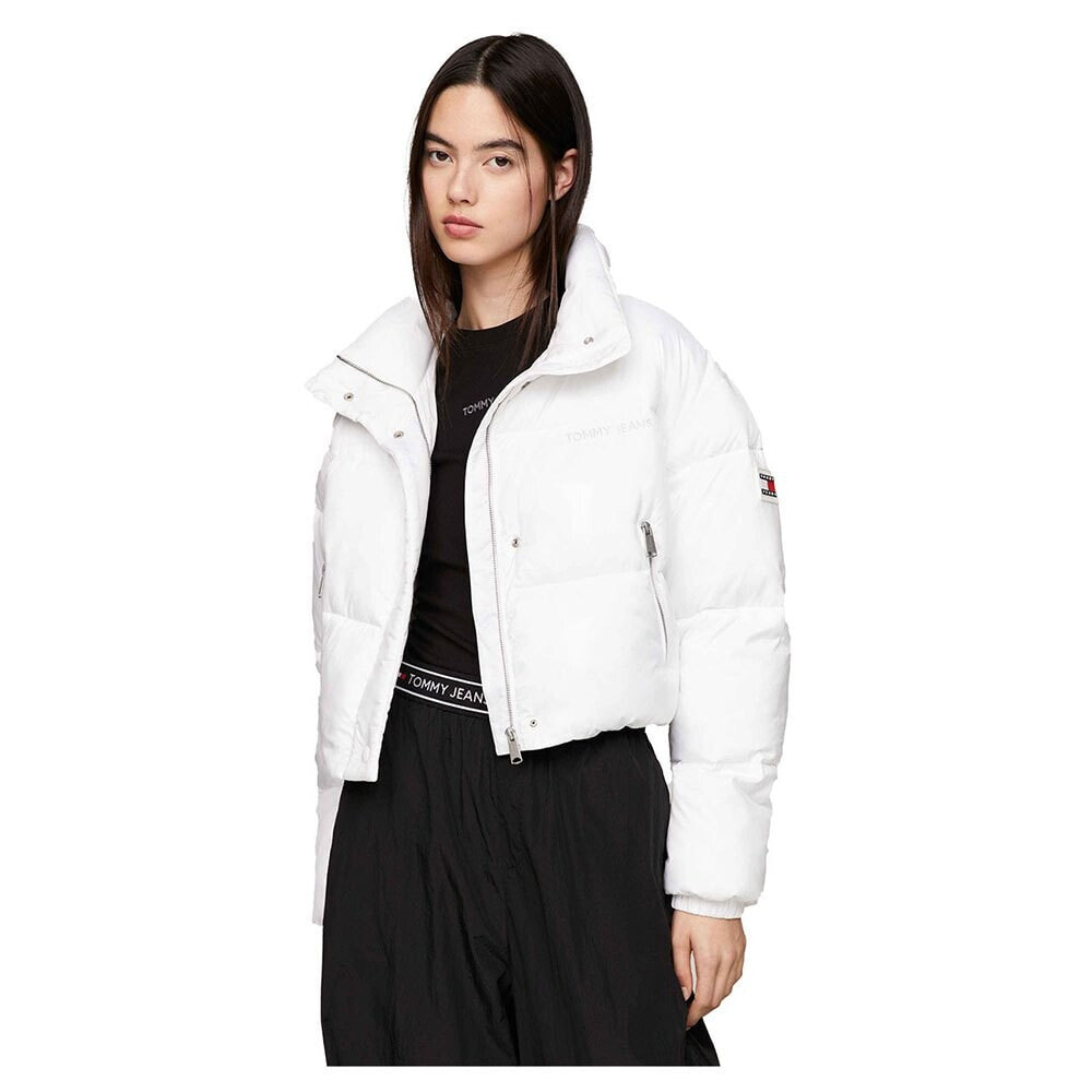 TOMMY JEANS Crop Tonal Puffer jacket