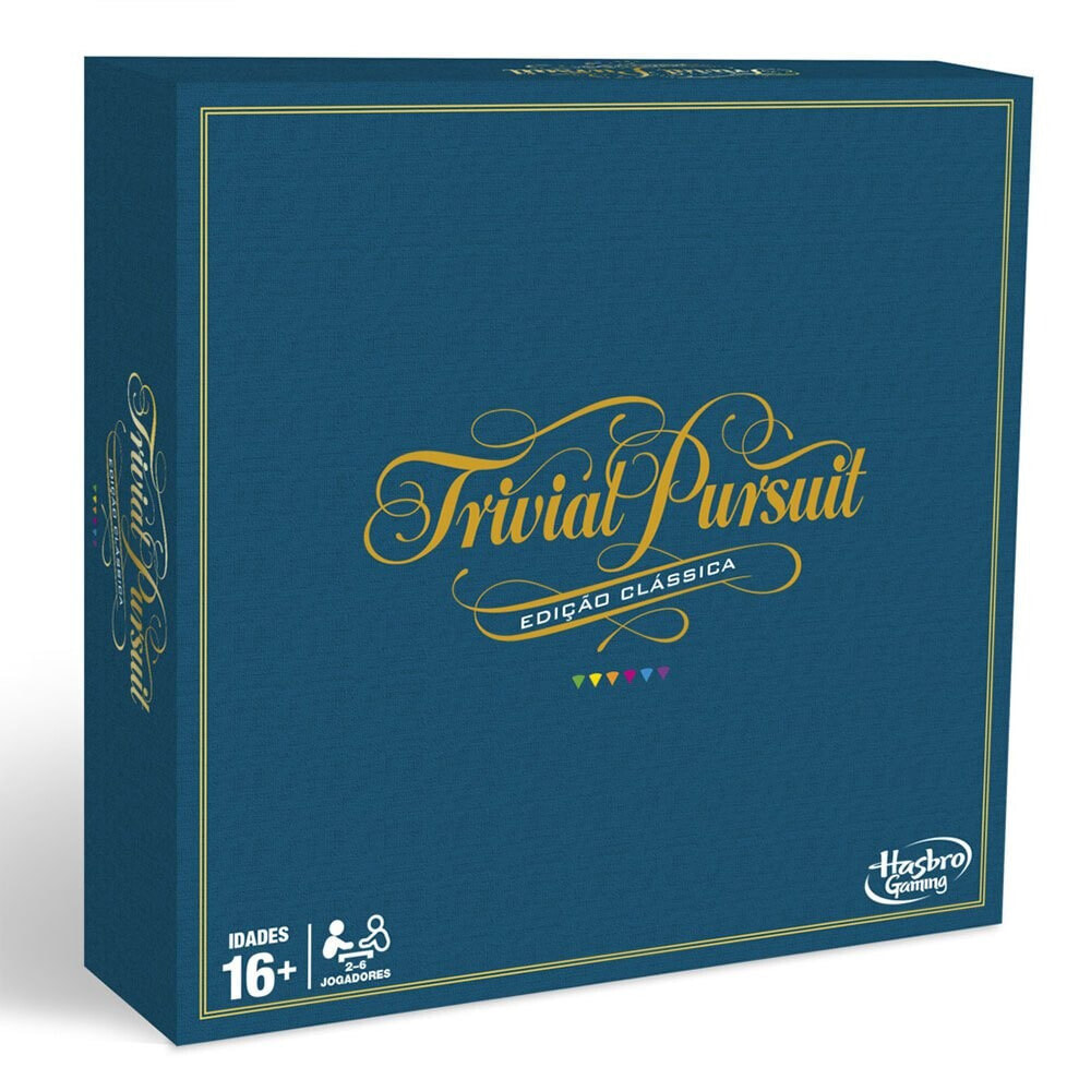 HASBRO Trivial Pursuit Classic Edition Portuguese Version Board Game