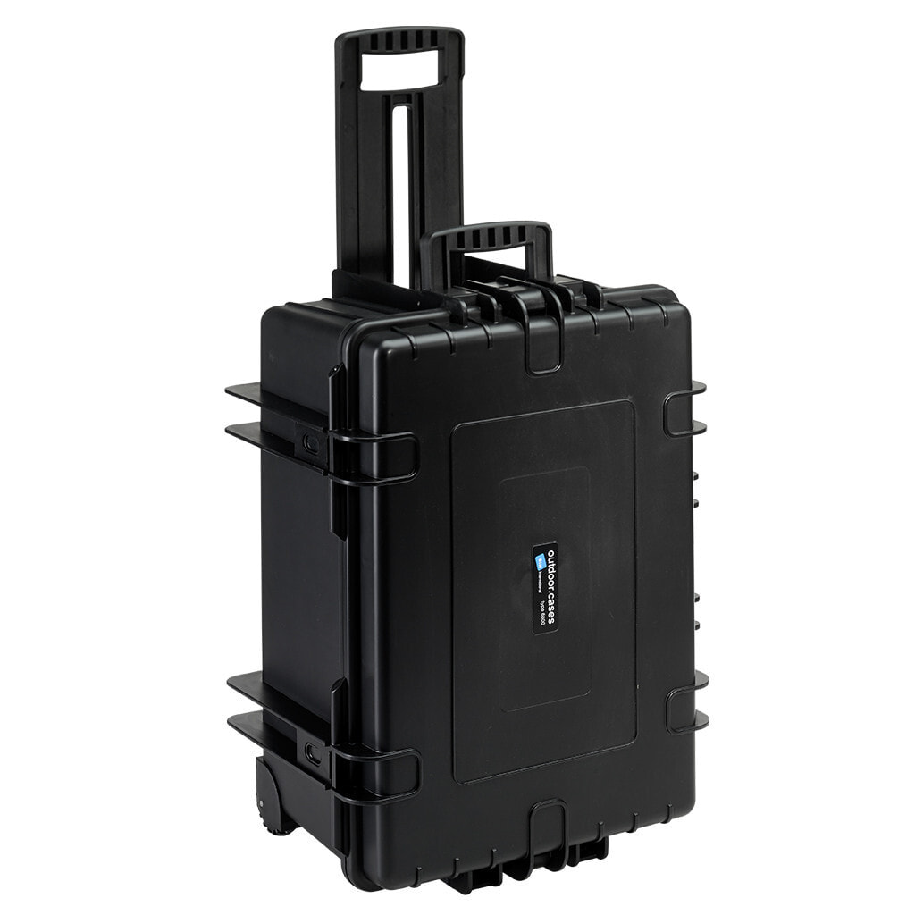 B&W 6800/B/RPD портфель для оборудования Портфель/классический кейс Черный