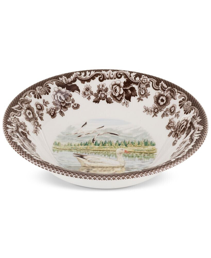 Spode woodland Snow Goose Cereal Bowl