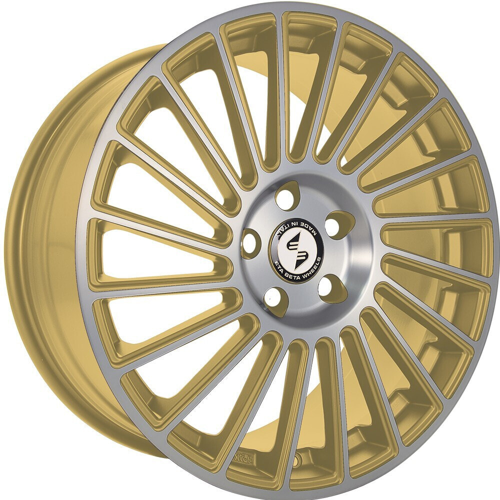Колесный диск литой Etabeta Venti-R gold matt polish 8.5x19 ET25 - LK5/112 ML78.1
