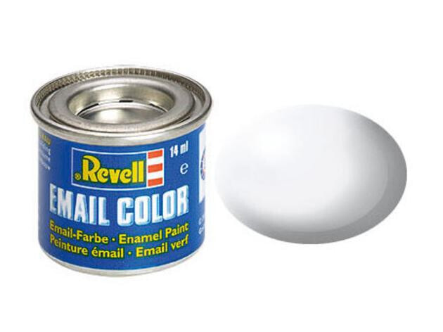 Revell White, silk RAL 9010 14 ml-tin Краска 32301