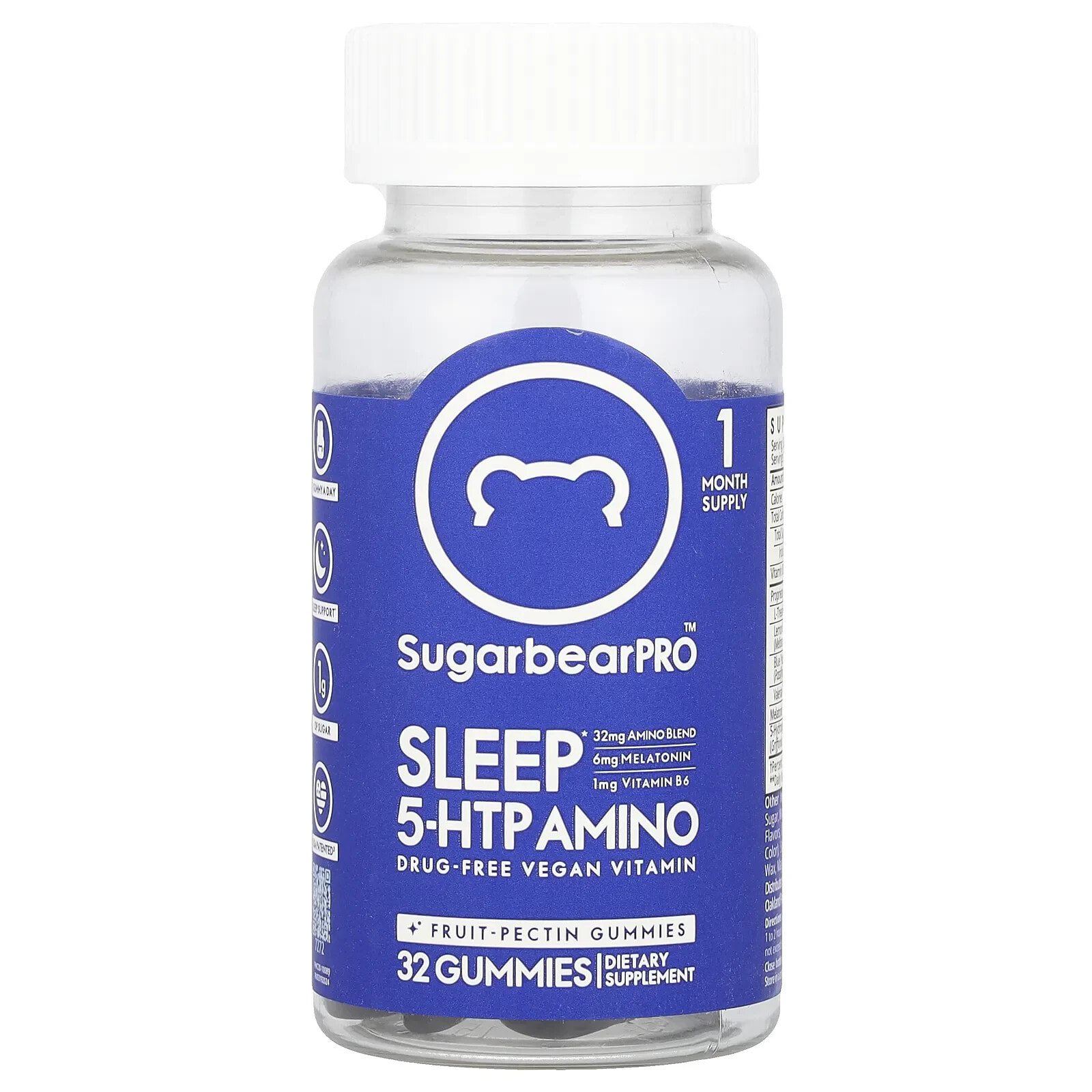 Sleep 5-HTP Amino Gummies, 32 Gummies