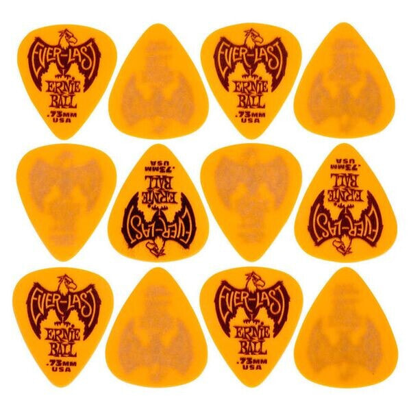 Ernie Ball Everlast Picks 0,73 mm Orange