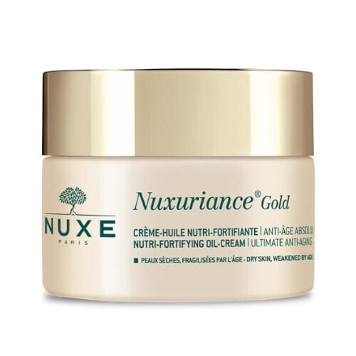 Nuxe Nuxuriance Gold Oil-Cream Питательный антивозрастной крем для сухой, ослабленной и увядающей кожи 50 мл