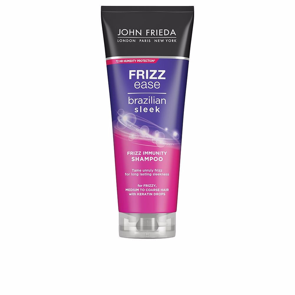 John Frieda Frizz Ease Frizz Immunity Shampoo Разглаживающий кератиновый шампунь для кудрявых и непослушных волос 250 мл