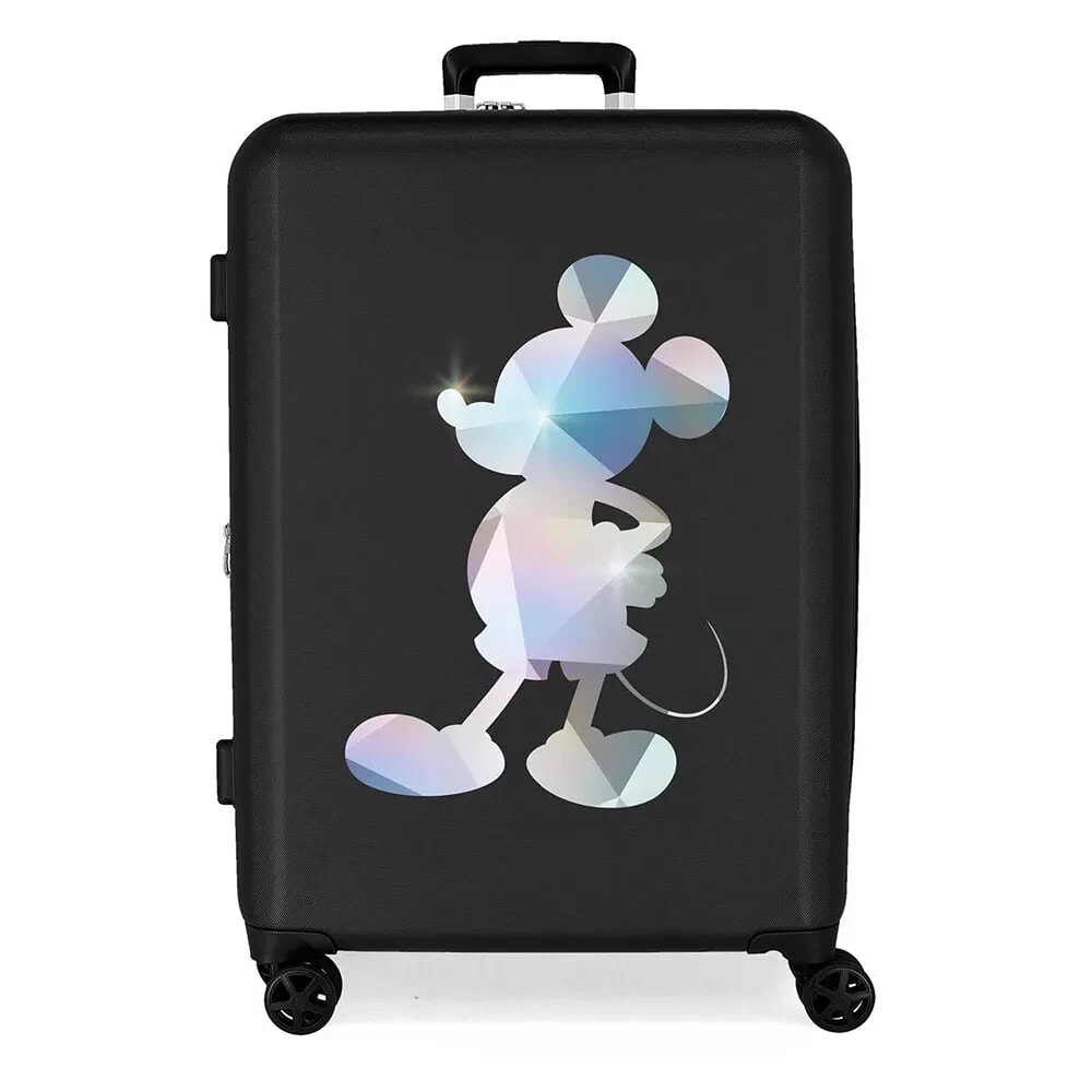 DISNEY 100 Mickey Silver 70 cm 81L trolley