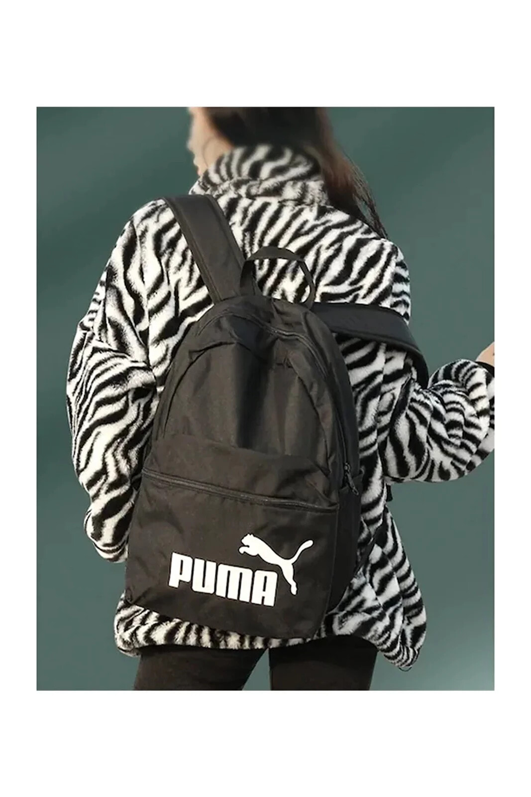 Phase Backpack Siyah Unisex Spor Sırt Çantası