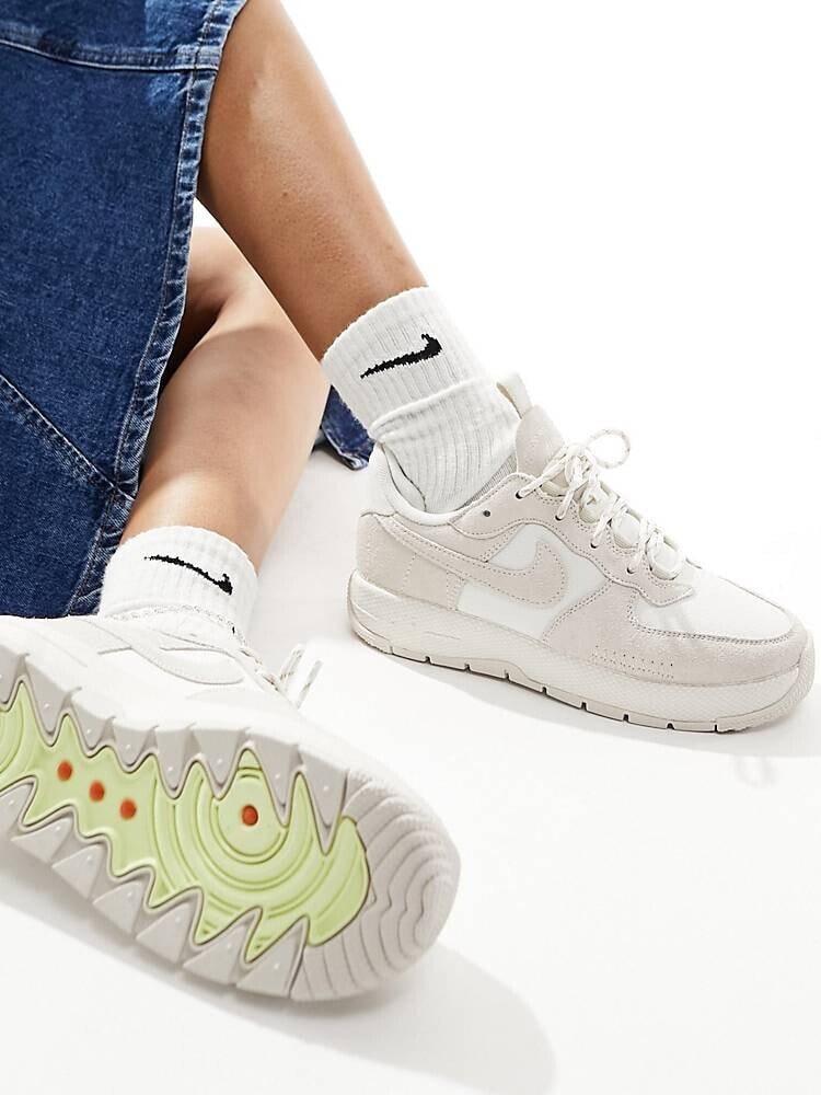 Nike – Air Force 1 Shadow – Sneaker in Dreifach-Weiß