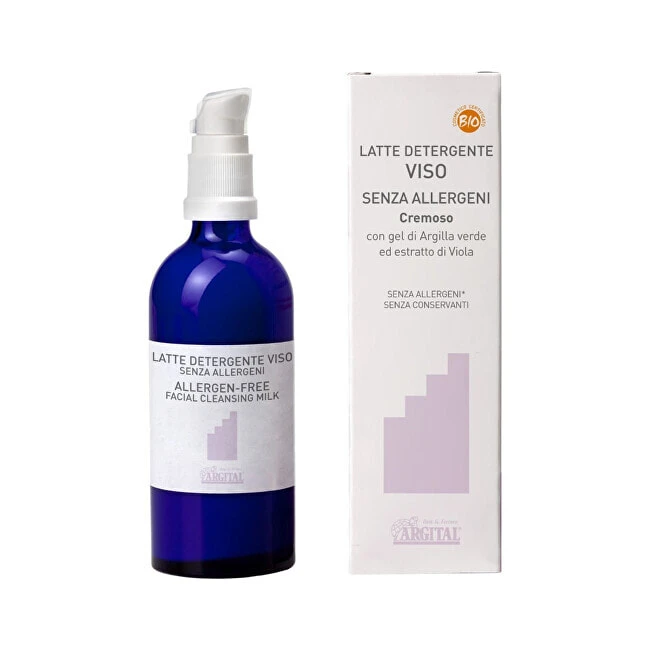 Hypoallergenic cleansing milk with violet 100 ml