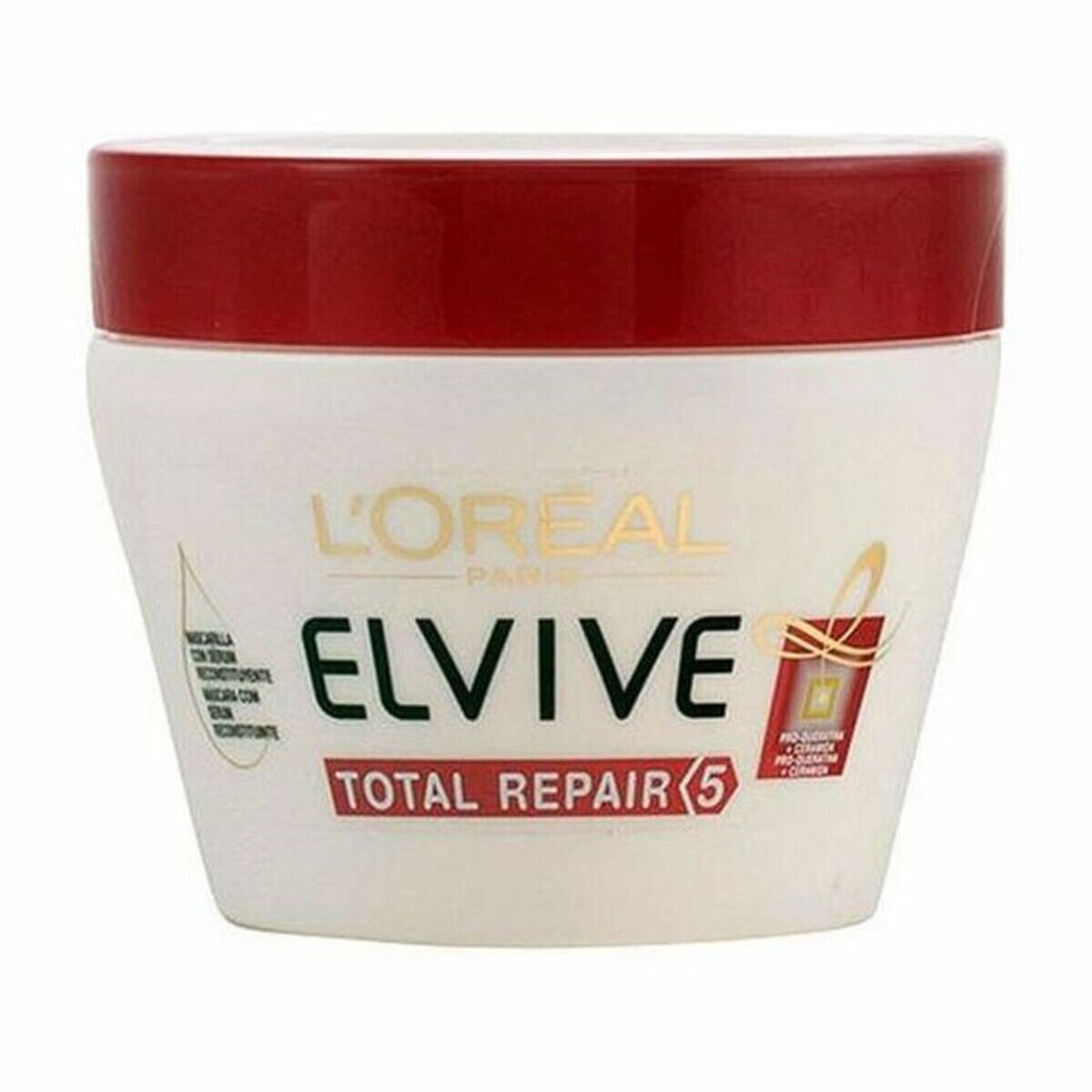 Восстанавливающая капиллярная маска Total Repair L'Oreal Make Up Elvive 300 ml