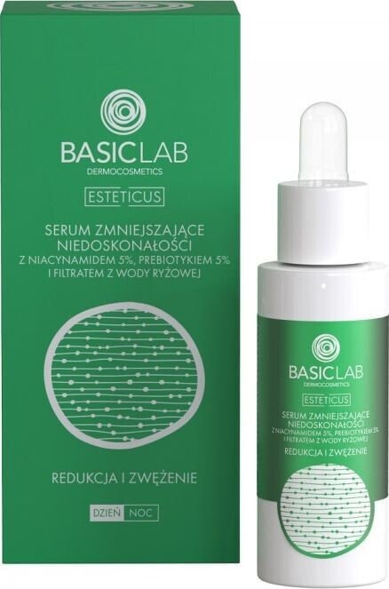 Basiclab BasicLab Esteticus serum zmniejszające niedoskonałości z niacynamidem 5% 30ml