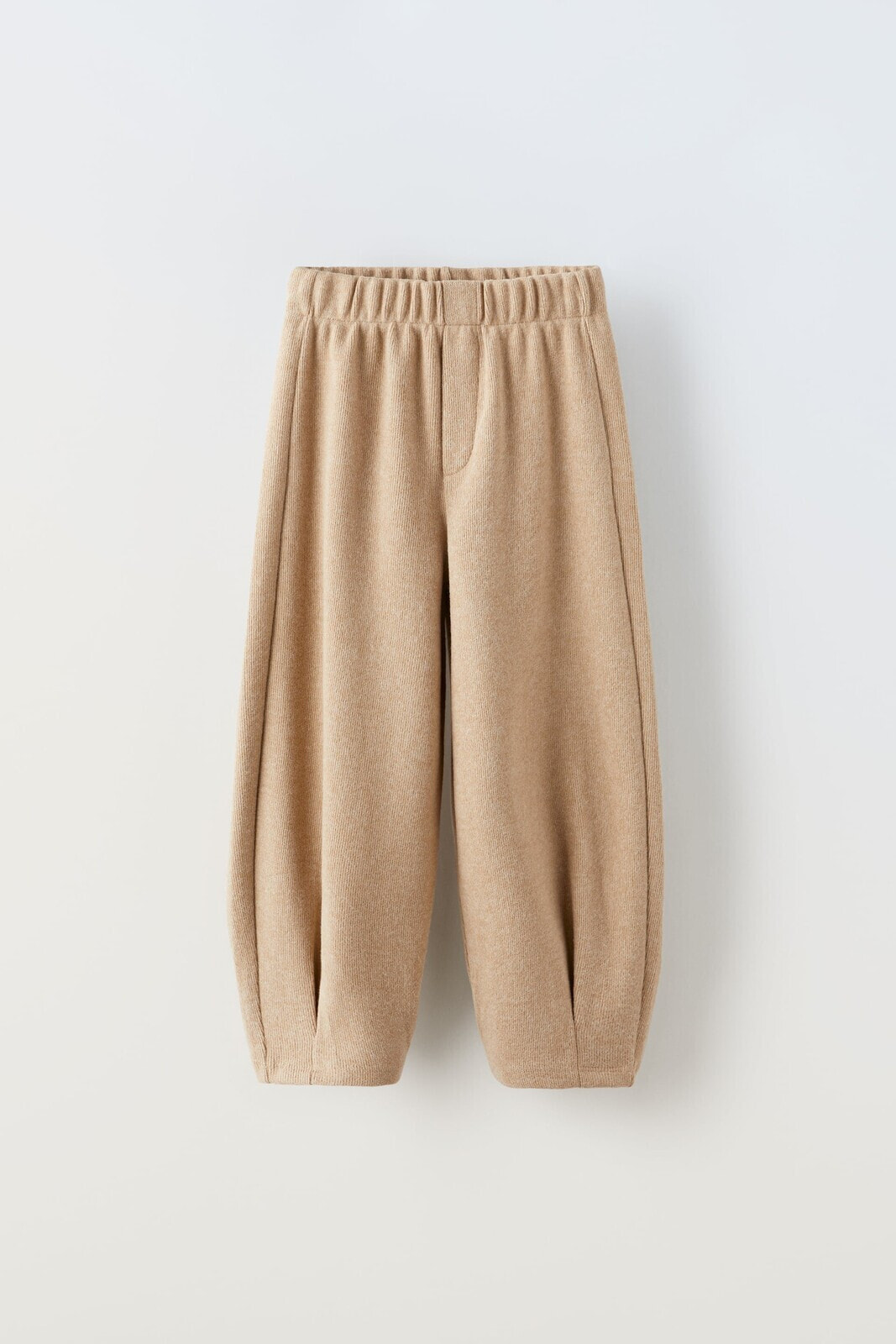 Soft-touch balloon trousers