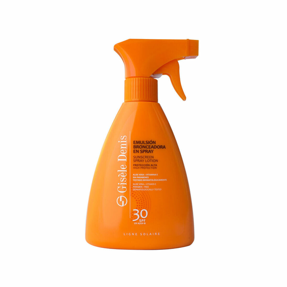 Body Sunscreen Spray Emulsión Bronceadora Gisèle Denis (300 ml)