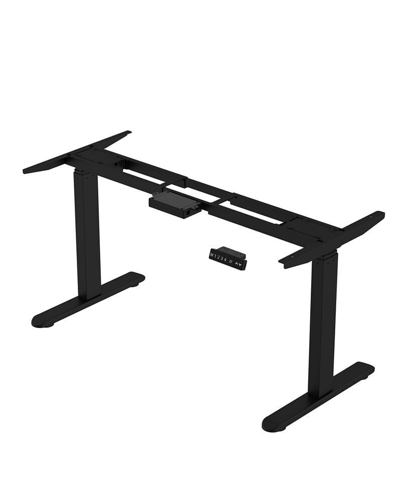 Adjustable shop table frame