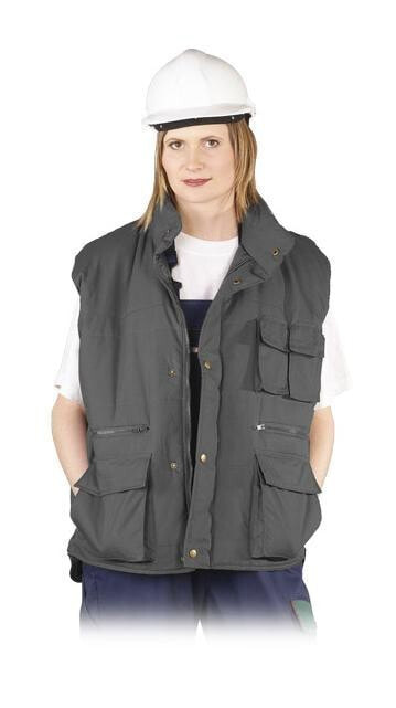 Reis KORMORAN insulated vest gray size L