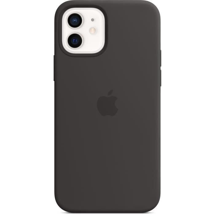 Чехол силиконовый Apple MagSafe MHL73ZM/A для iPhone 12 Pro чёрный