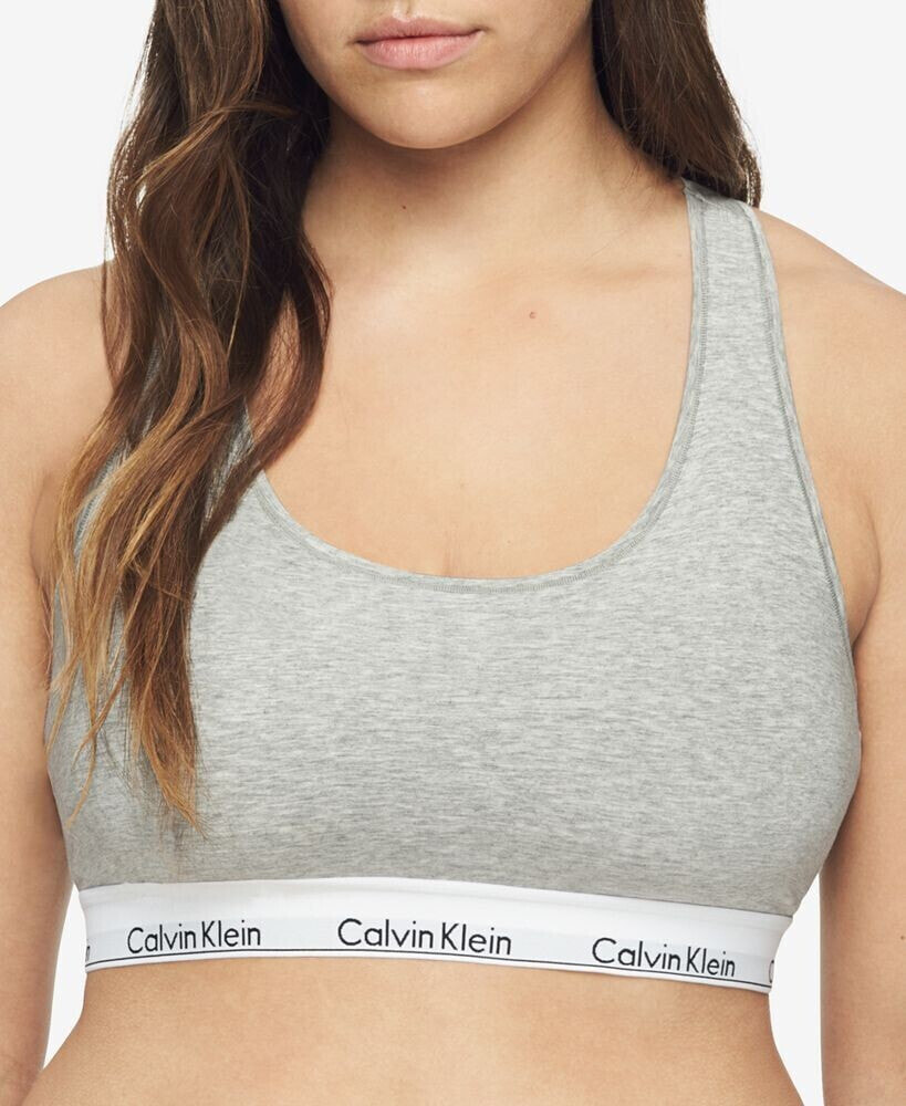 Calvin Klein plus Size Modern Cotton Unlined Bralette QF5116