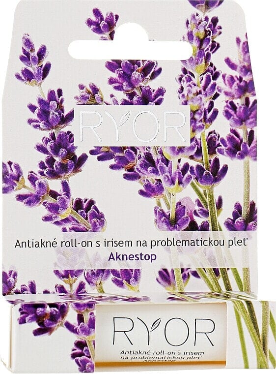 Anti-Akne-Roller mit Iris für Problemhaut - Ryor Aknestop Roll-On With Iris