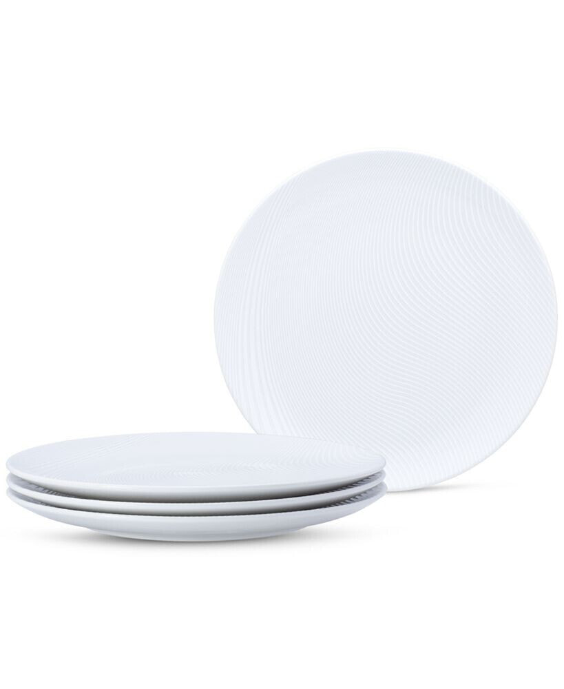 Noritake dune Coupe Dinner Plates, Set of 4