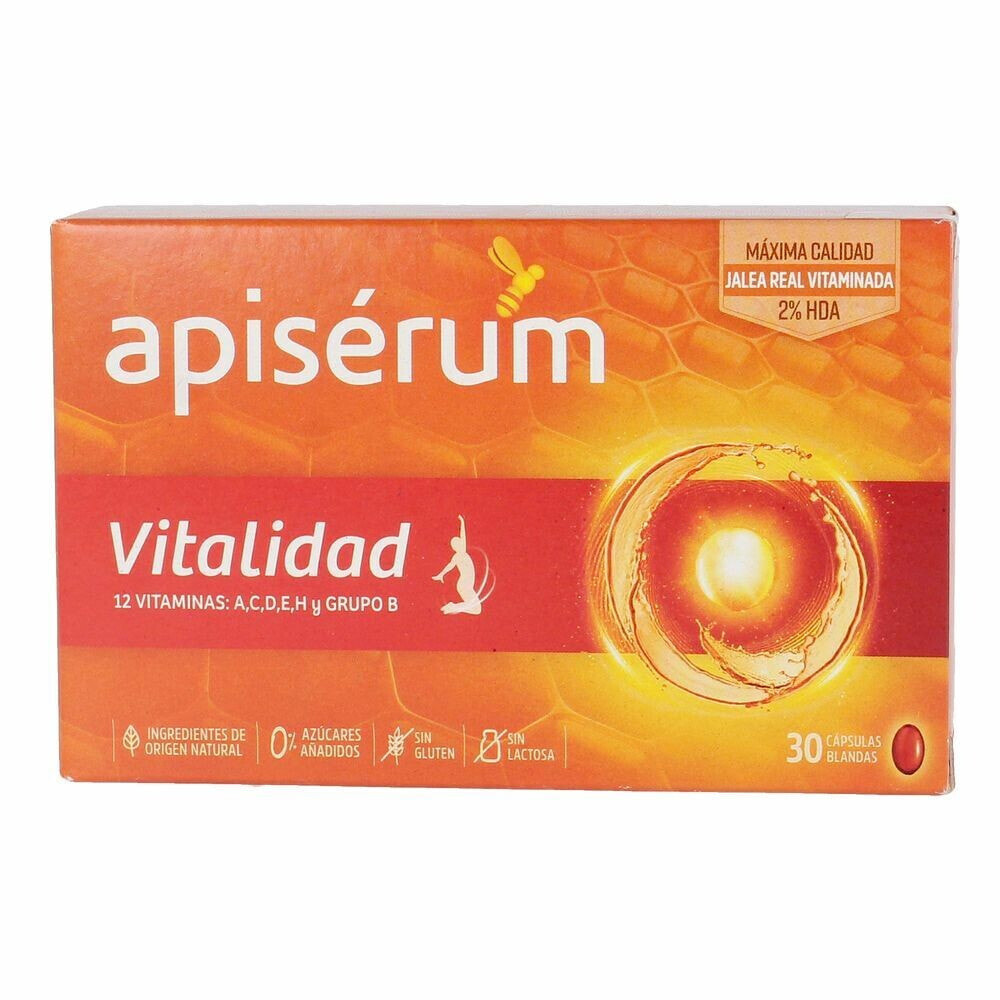 Food Supplement Apiserum Vitalidad 30 Units