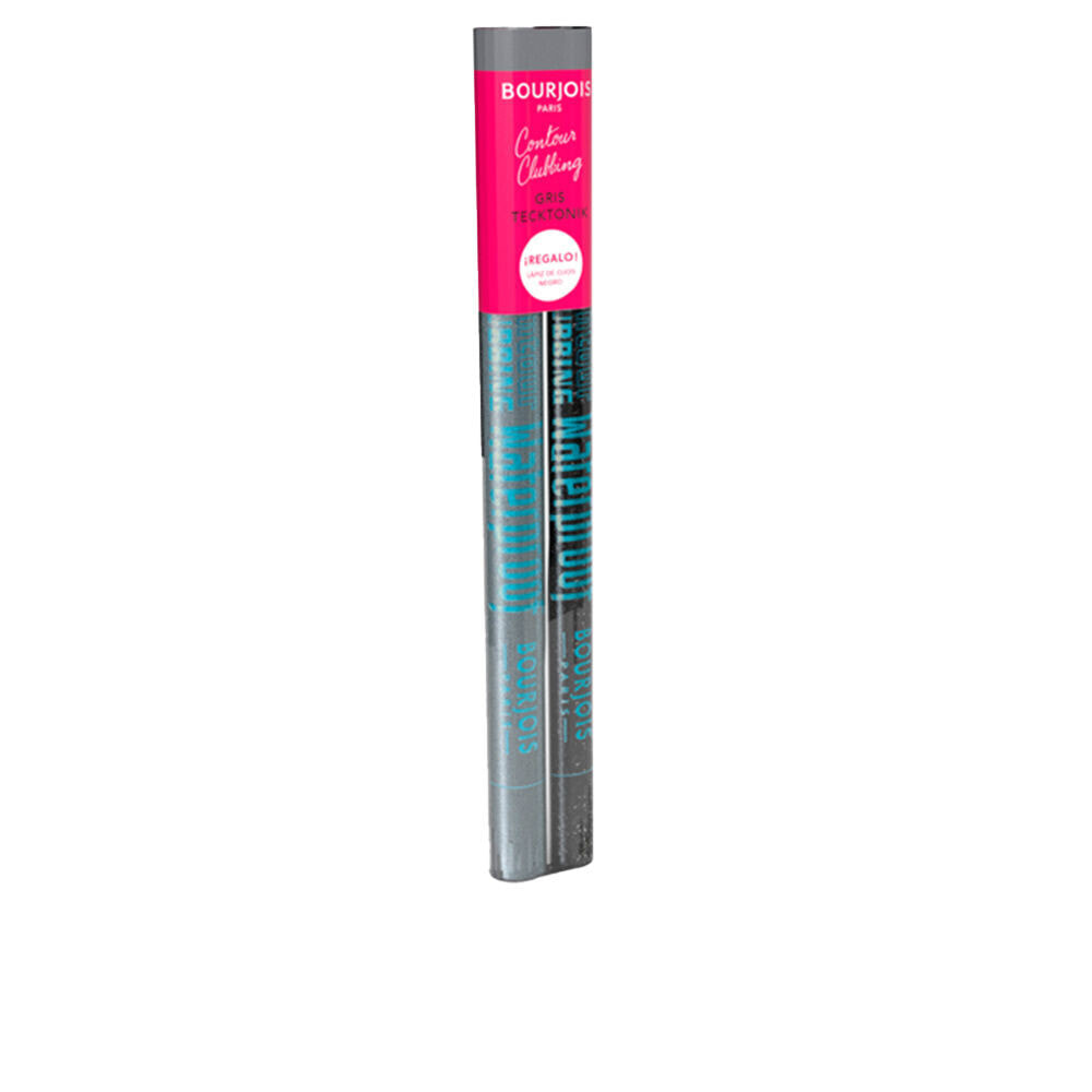 CONTOUR CLUBBING waterproof eyeliner #grey tecktonik 2 x 1.20 gr