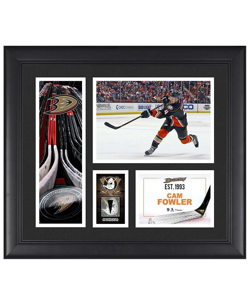 Fanatics Authentic cam Fowler Anaheim Ducks Framed 15