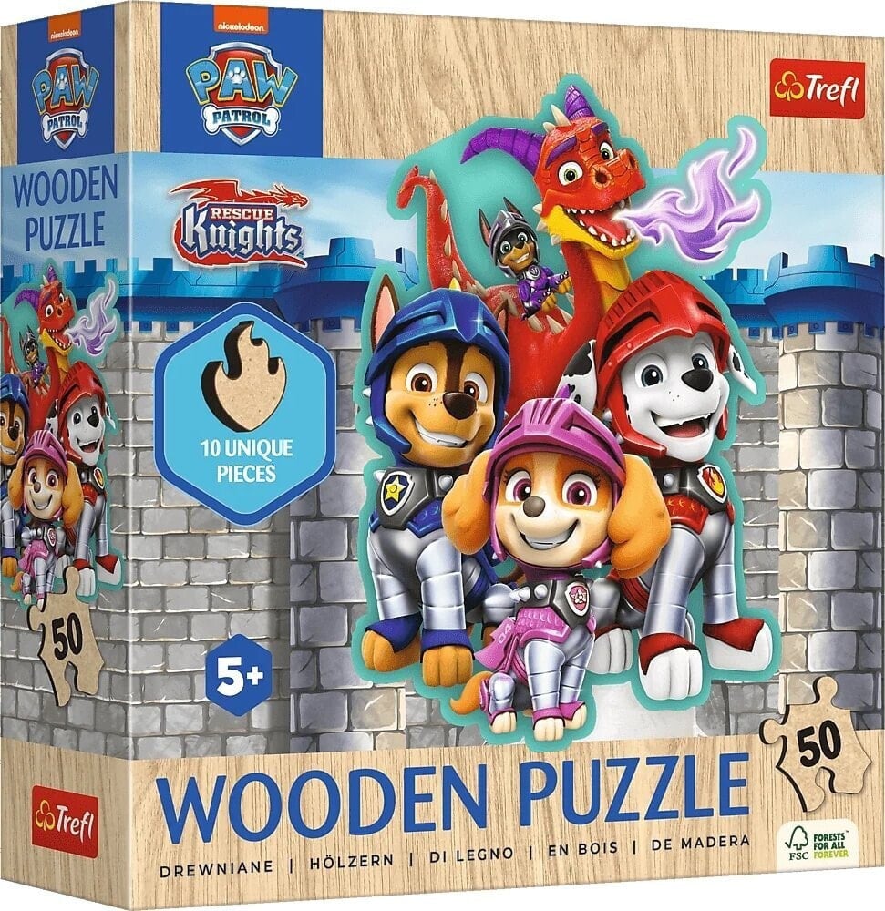 Trefl PUZZLE DREW 50EL TREFL PRZYGODY PAW PATROL PUD10