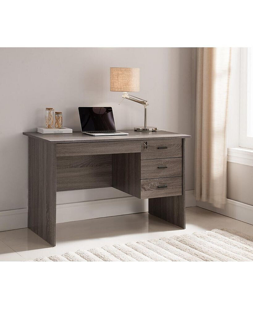 Simplie Fun desk Distressed Grey